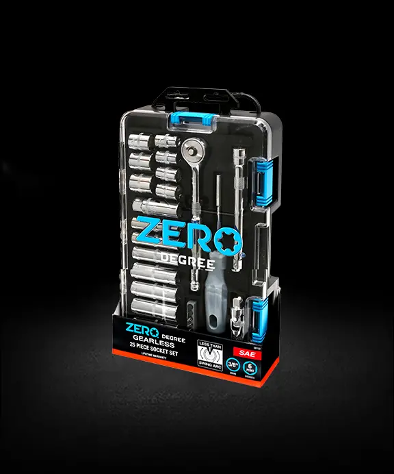 25-Piece Metric Gearless Ratchet Set – 3/8-Inch Drive 1