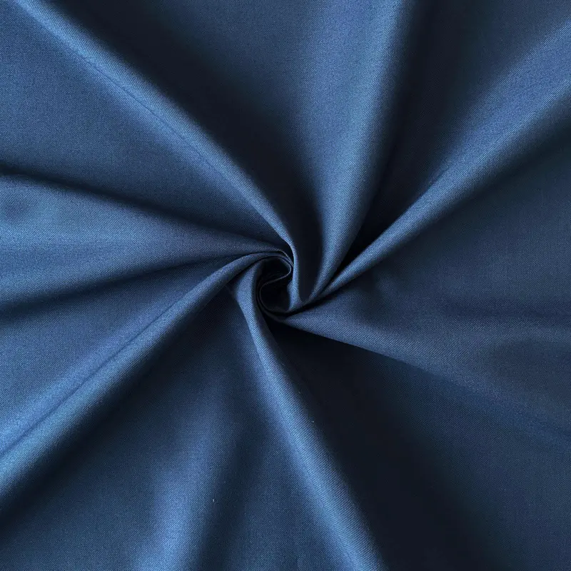 Denim Blue Cool Tencel Fabric 1