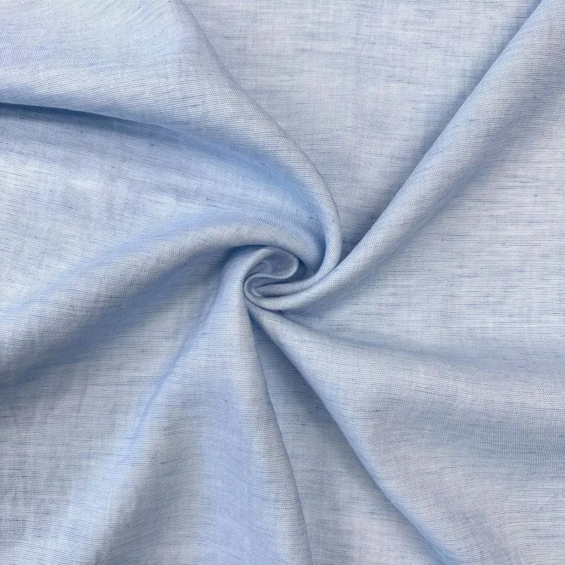 Hellblau Ramie Fabric Blend 1