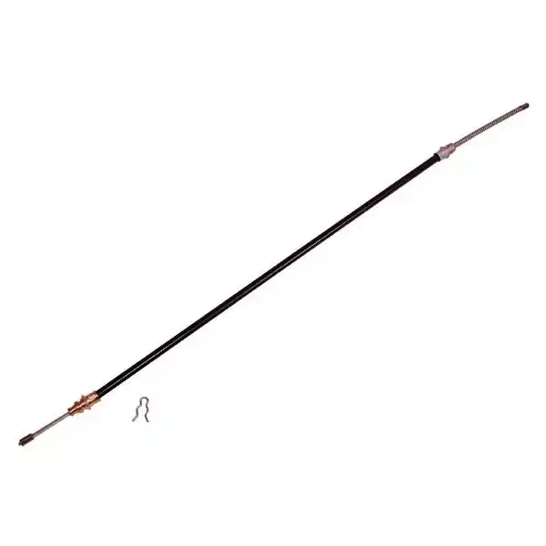 Omix-Ada 16730.09 Left-Side Rear Parking Brake Cable For 1976–1986 Jeep Cj With 11-Inch Drum Brakes 1
