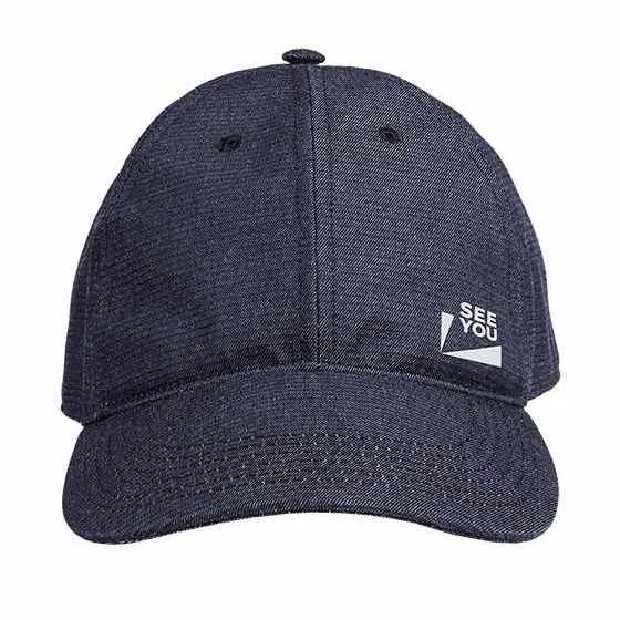 Seeyou Adult Baseball Cap In Blue Denim 1