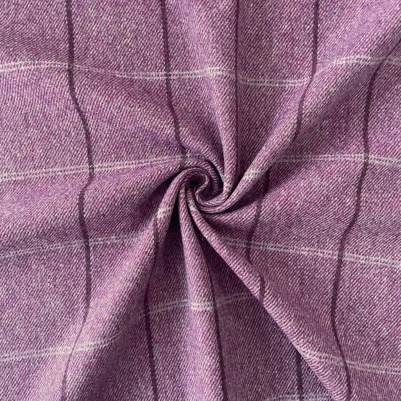 Taubeere Window Check Pattern Fabric 1