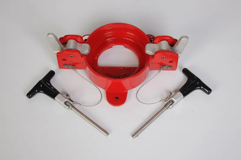 Travel-Lok #102Tlfm Flush-Mount Holder For 4.5" Threaded Couplings 1