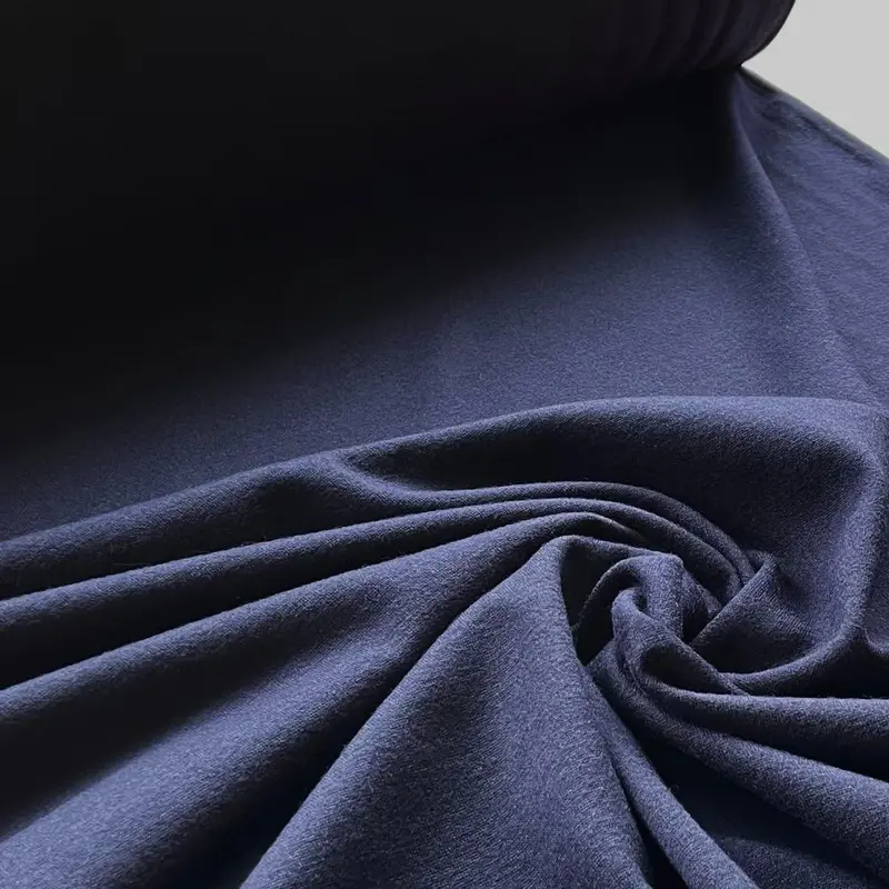 Wool Jersey Knit – Blue Night Shade 1