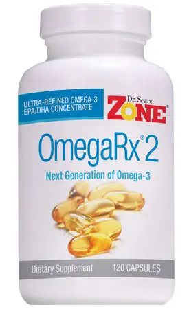 Zone Omegarx Fish Oil Supplement – High-Potency Epa/Dha 1