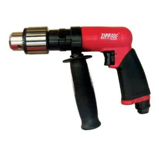 Zrd400 Heavy-Duty 1/2-Inch Industrial Reversible Air Drill 1
