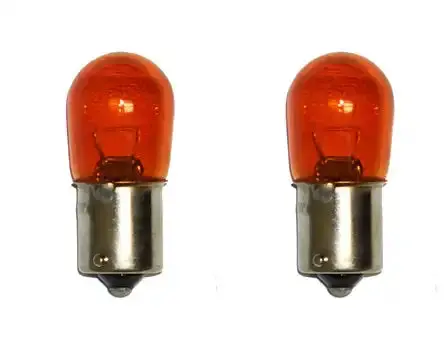 Amberizer Bug Light Bulb Pair – Amber Led Replacement For Insect Repellent Lighting 1