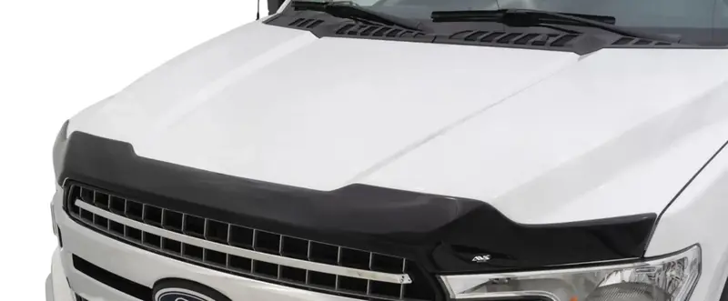 Auto Ventshade Aeroskin Hood Protector – Smoke-Finish, Low-Profile Shield For Engine Bay Protection (Model 320044) 1