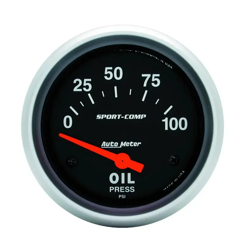 Autometer 3522 Mechanical Gauge With Traditional Incandescent Perimeter Lighting 1