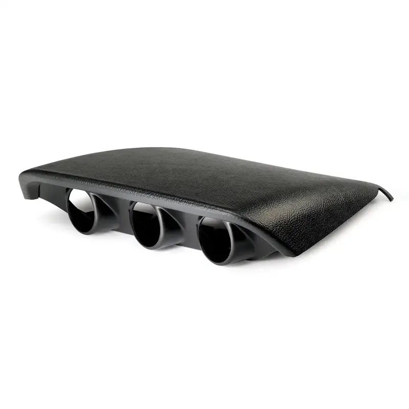 Autometer Triple Gauge Mount – Dash Top, 2-1/16", Black – Designed For 2005–2009 Ford Mustang S197 1