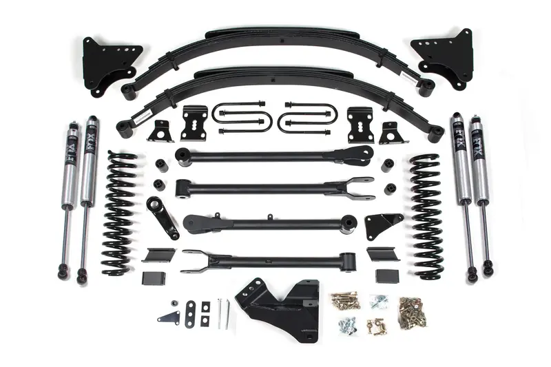 Bds Suspension Bds332Fs 4-Link Front Lift Kit With Shocks For 2005–2007 Ford F-250/F-350 Gas V8 (4X4) 1
