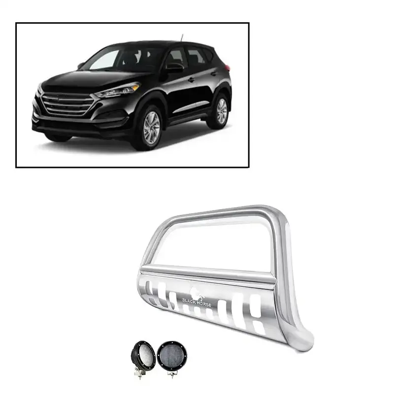 Black Horse Off-Road Bbhytu-Sp-Plfb Stainless Steel Skid Plate – Durable Underbody Protection 1