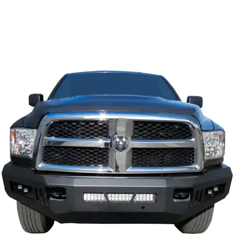 Black Horse Off Road Matte Steel Front Bumper Armor Kit (Afb-Ra25-10-Kit) 1