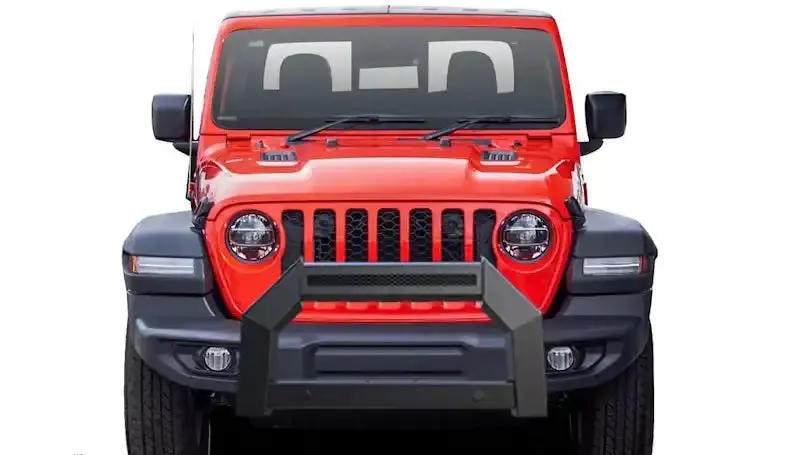 Black Horse Off Road Matte Steel No-Skid Plate — Ab-Je01-Nl 1
