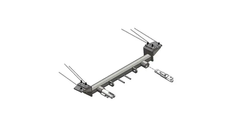 Blue Ox Bx1976 Removable-Tab Tow Bar Base Plate For Class Iii Hitch Setup 1