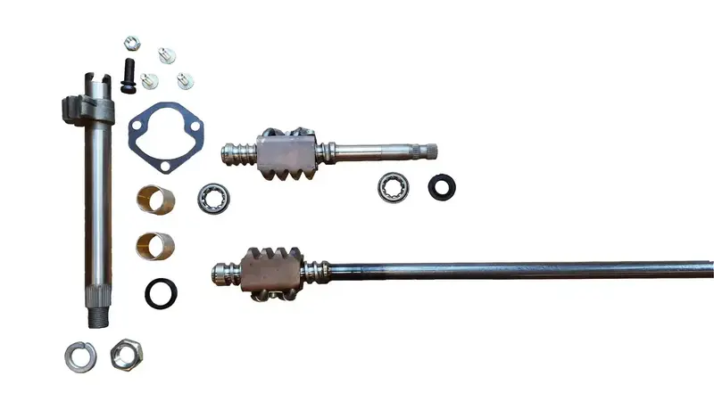 Borgeson Manual Steering Box Rebuild Kit – For 1955–1957 Chevy Cars, 16:1 Ratio, Short Input Shaft 1