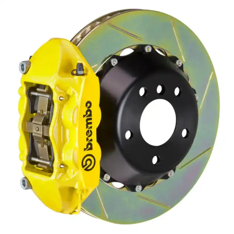 Brembo Gt Big Brake Kit – Rear 380X28Mm Two-Piece Slotted Rotors For Cayenne/S/Gts (2011–2018) 1