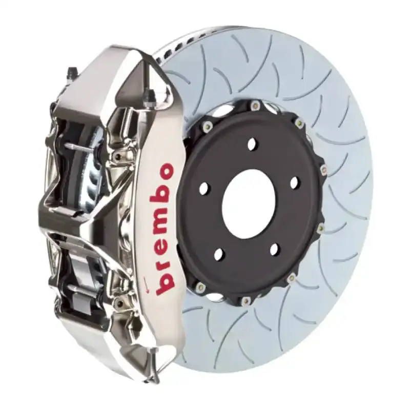 Brembo Gtr Big Brake Kit For 2022+ Subaru Wrx – Front, 6-Piston Calipers, Slotted 350X34Mm Two-Piece Rotors With Nickel Plating 1