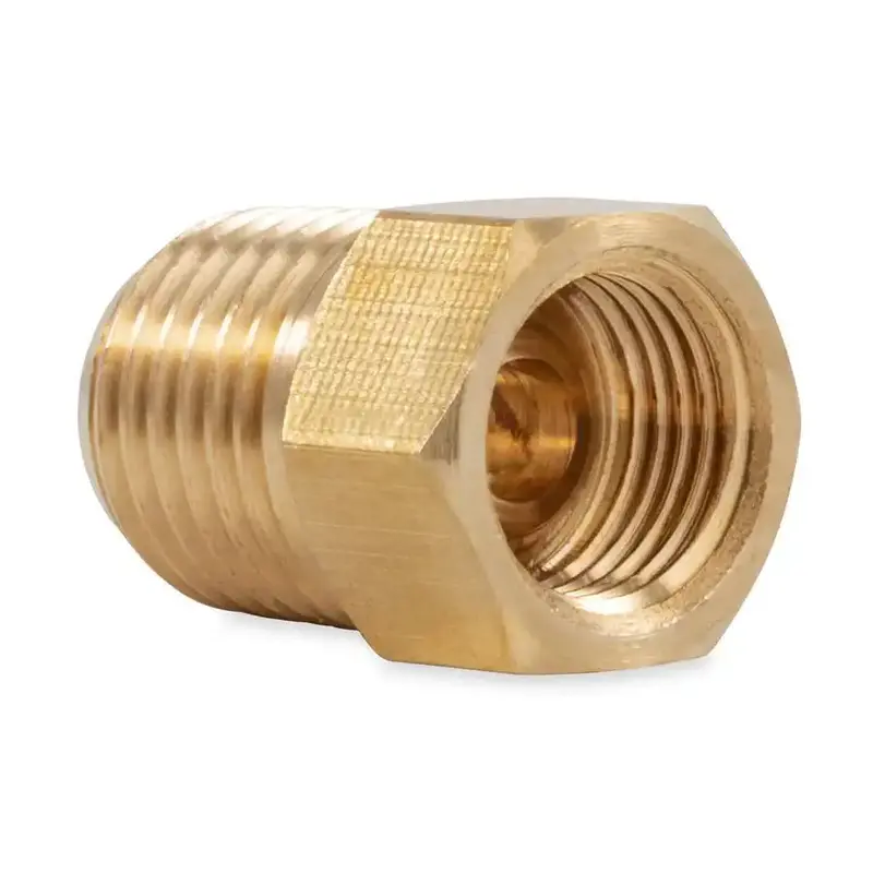 Camco 59953 Propane Hose Adapter – Converts Pigtail (1/4" Inverted Flare) To Regulator Female Npt 1