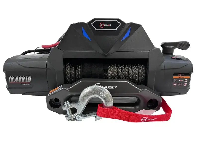 Enthuze 10,000 Lb Electric Winch With Synthetic Rope – Actent5501P Model 1