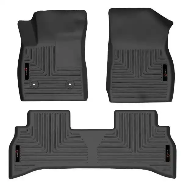 Enthuze Actent16159-2 Front + Second-Row Interior Floor Liner Combo 1