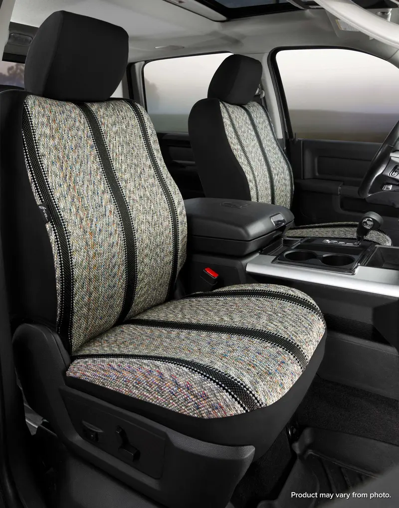 Fia Tr40 Series Custom-Fit Front Seat Covers – Black Wine Saddleblanket Style For Jeep Wrangler 1