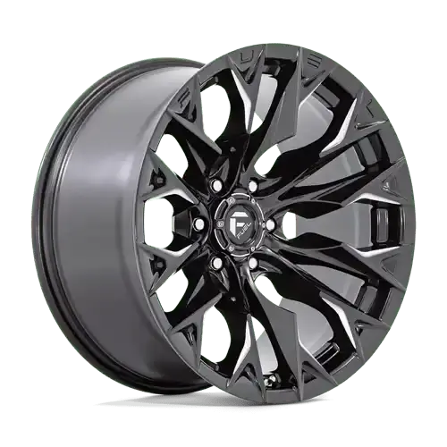 Fuel Off-Road D803 Alloy Wheel – 20X9", 5X5.5 Bolt Pattern, Gloss Black With Machined Face 1
