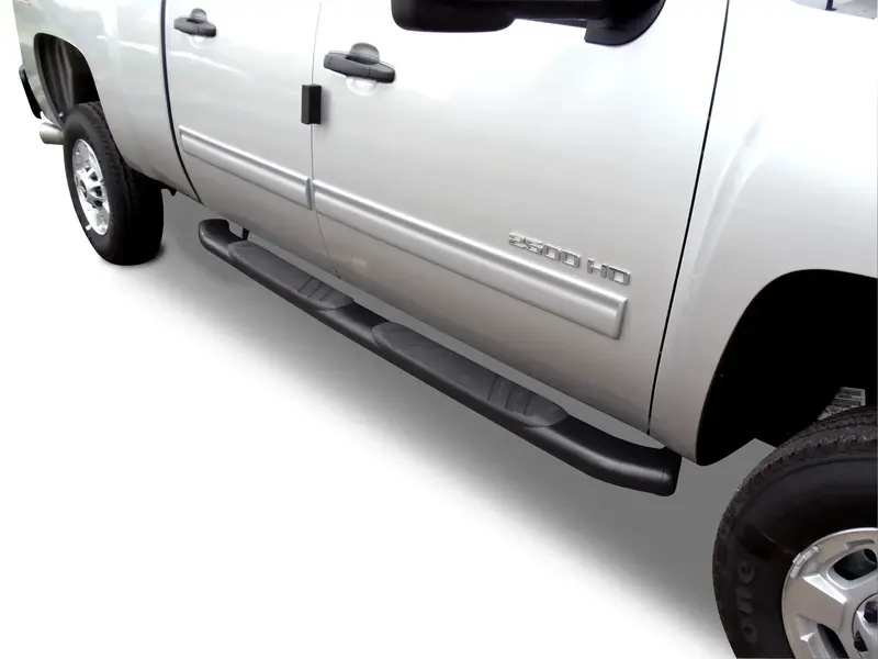 Go Rhino 685439980Cb Oe Xtreme Composite Side Steps – 5-Inch Wide, Black Finish With Mounting Kit 1