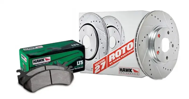 Hawk Performance Sector 27 Rear Brake Kit Hk4195.608Y With Lts Pads – Limited Stock 1