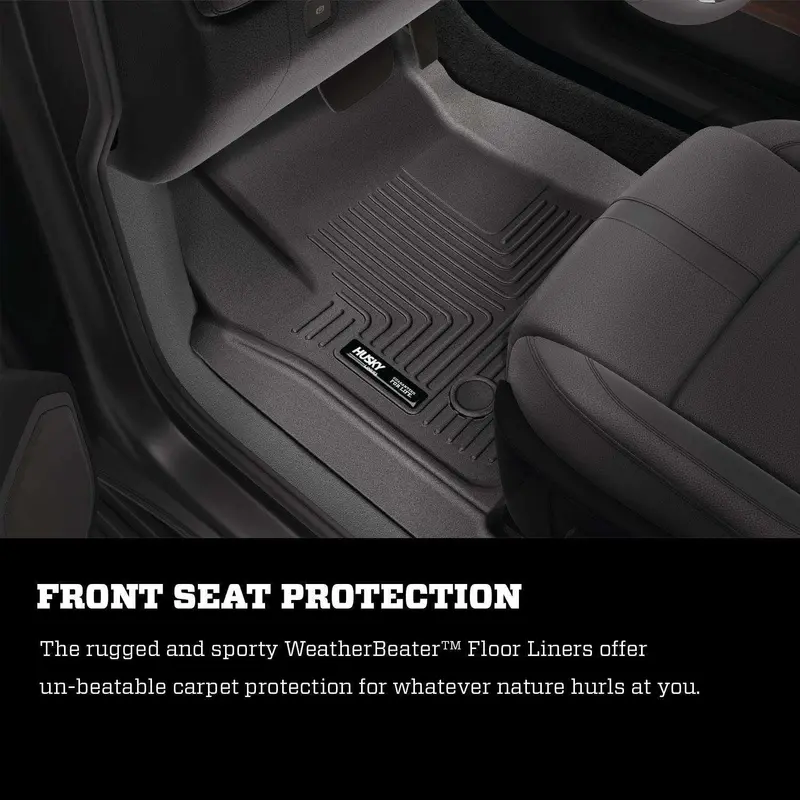Husky Weatherbeater Floor Liners 98611 – Front & Second-Row Protection For Infiniti Qx56/Qx80 1
