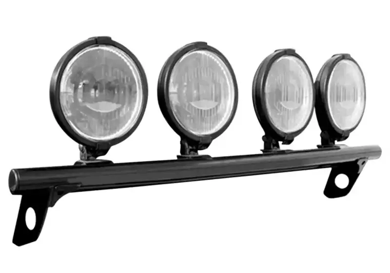 N-Fab F094Lb Light Mounting Bar – Gloss Black 4–9 Inch Led Bracket For 2009–2014 F-150 1
