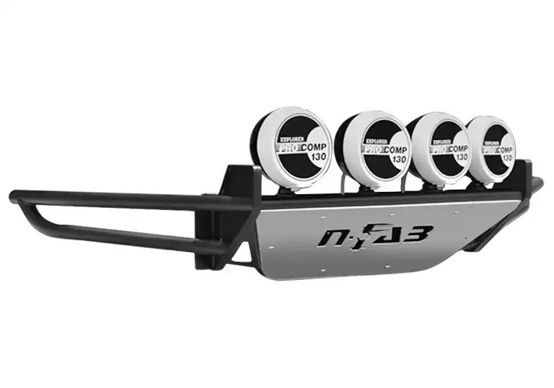 N-Fab F104Rsp-Tx Prerunner-Style Front Bumper — Textured Black, Compatible With Toyota Tacoma 1