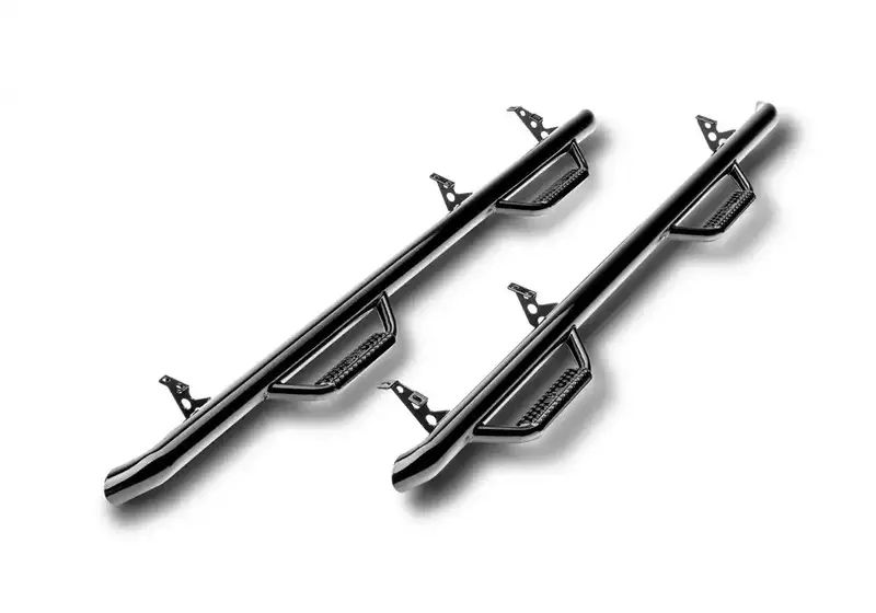 N-Fab F17114Cc Full-Length Nerf Steps – Gloss Black Side Steps For 2017–2021 Ford F250/F350 Crew Cab Drw 1