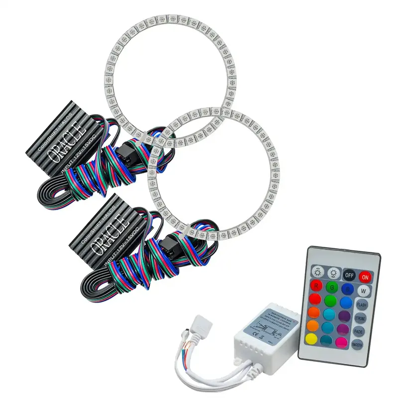 Oracle Lighting Colorshift Halo Kit – Plug-And-Play Rgb Led Ring System 1