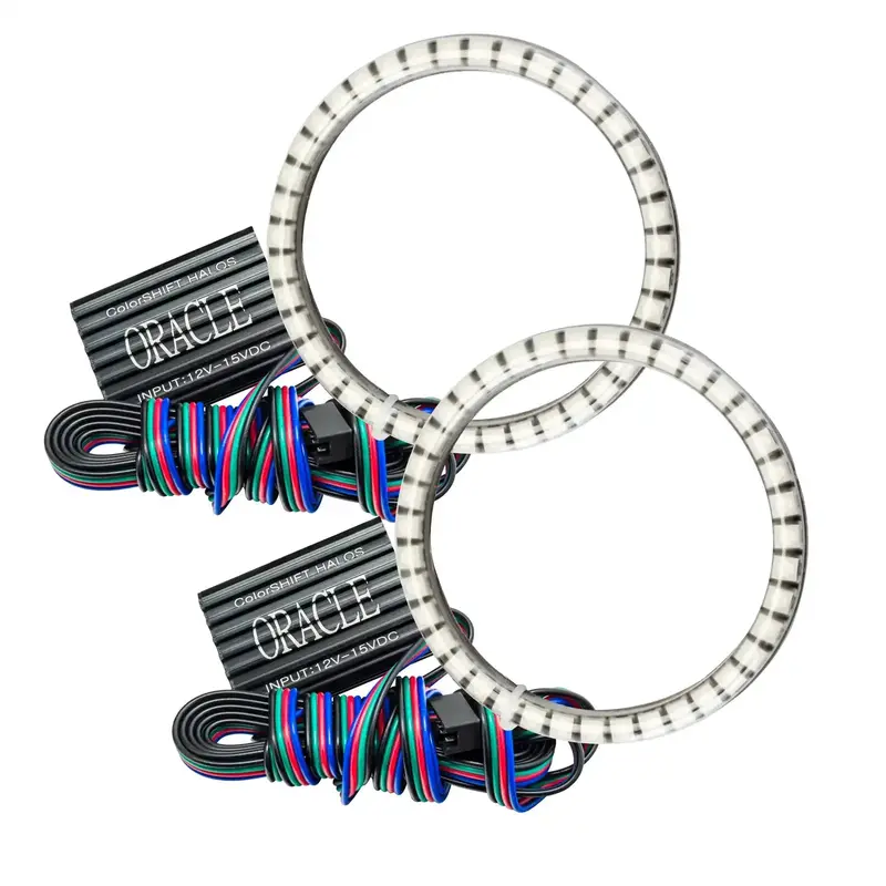 Oracle Lighting Colorshift Waterproof Fog Light Halo Kit – Led Ring System (Model 1256-333) 1
