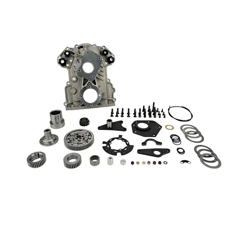 Racing Head Service Rhs-5491 Ls Sprint Car Front Cover – Gear-Driven, Designed For Gm Ls Blocks 1