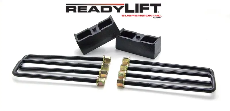 Readylift 66-3002 Rear Block Kit – 2.25-Inch Lift For 1999–2018 Chevrolet/Gmc 1500 Trucks 1