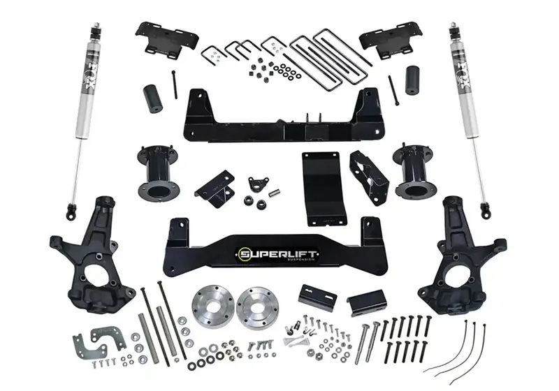 Superlift K162F 6.5-Inch Lift Kit With Fox Shocks – For 2007–2013 Chevrolet Silverado & Gmc Sierra 1500 4Wd 1