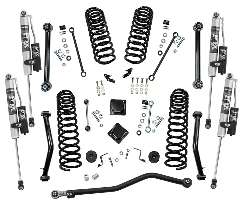 Superlift K196Fx 4-Inch Dual-Rate Coil Lift Kit With Fox 2.0 Reservoir Shocks – Fits 2020–2023 Jeep Gladiator (Non-Mojave) 1