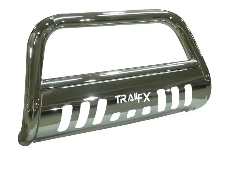 Trailfx B0028S Polished Stainless Steel Skid Plate – 3-Inch Diameter Off-Road Protection 1
