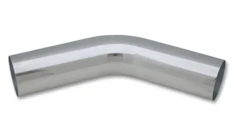 Vibrant Polished Universal Aluminum Tubing – 0.75" Od With 45° Bend 1