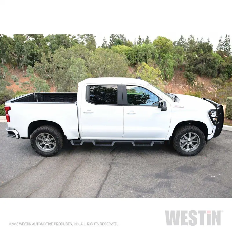 Westin Hdx Drop Step Bars 56-534685 – 5.8-Foot Crew Cab Nerf Steps With Drop Design 1
