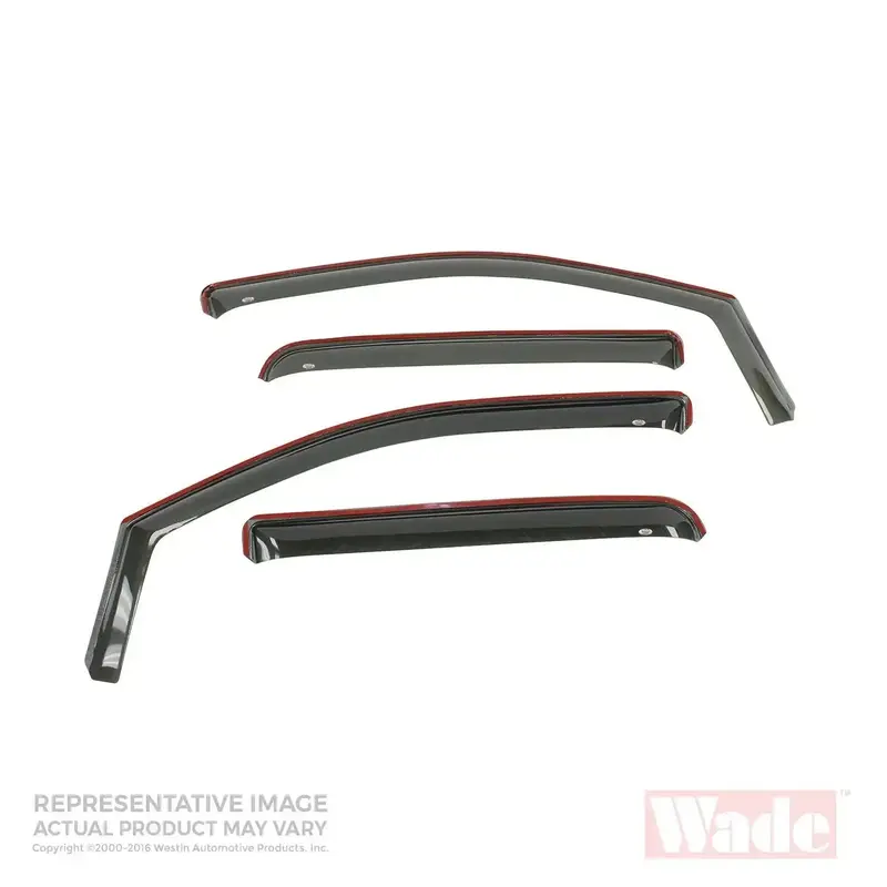 Westin In-Channel Smoke Wind Deflector – 4-Piece Set 1